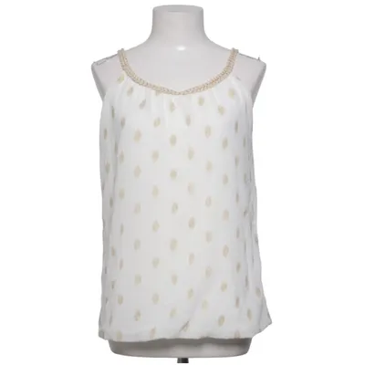 Tank Top (White, Gold) from Fresh Lemons