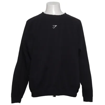 Sweatshirt (Zwart) van Gymshark Katoen, Gerecycled polyester
