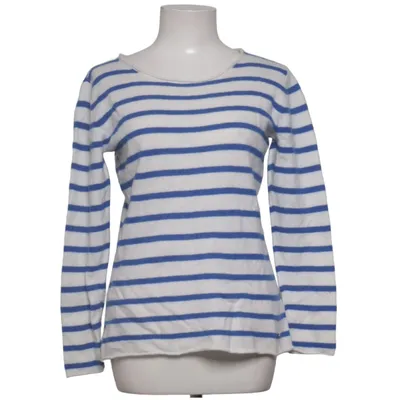 Sweater (Blue, White) from Strandfein Cashmere, Wool