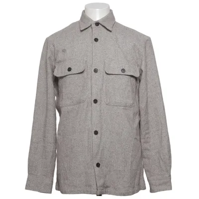 Overshirt (Beige, Bruin) van Premium by Jack & Jones Organisch katoen