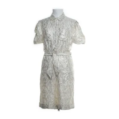 Byxdress (Vit, Guldfärgad) från Julie Fagerholt Silke, Viskos