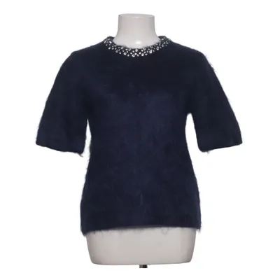 Top (Blå) fra H&M Edition Elastan, Mohair, Polyamid, Uld