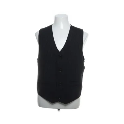 Jakkesætsvest (Sort) fra Bertoni Polyester, Uld