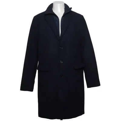 Coat (Blue) from Pier One Acrylic, Polyamide, Polyester