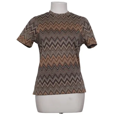 Top (Zigzag Lurex Tee) from Revelation Elastane, Metallic fiber, Polyester, Viscose