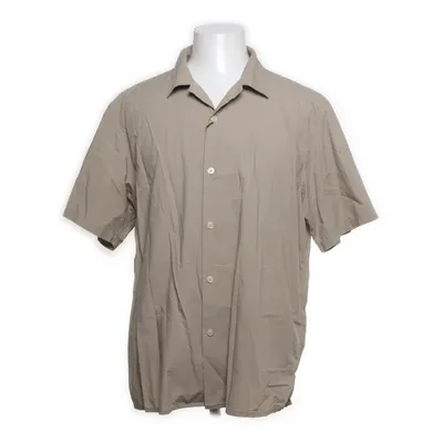 Kortärmad skjorta (Grå) från Uniqlo Bomull, Modal