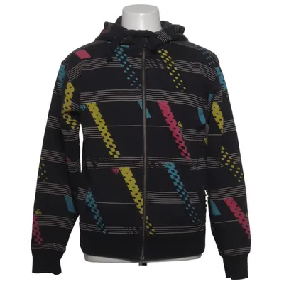 Capuchon sweater (Zwart, Meerkleurig) van Quiksilver Katoen, Polyester