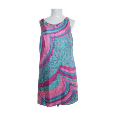 Jurk (Blauw, Roze) van Oasis Zijde, Acetaat
