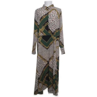 Shirt dress (Beige, Multicolored) from Monki Polyester