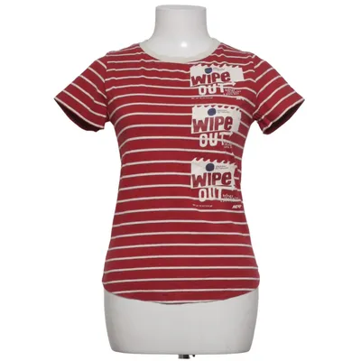 T-shirt (Rood, Wit) van Whipping Floyd Katoen