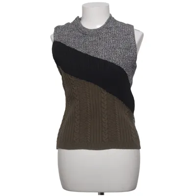 Slipover (Grå, Sort, Grøn) fra Ganni Bomuld, Polyamid, Polyester, Viscose