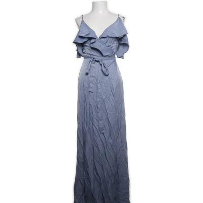 Omlottklänning (Blå) från Bubbleroom Polyester, Viskos