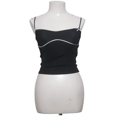 Tank Top (Black) from Zara Elastane, Polyamide