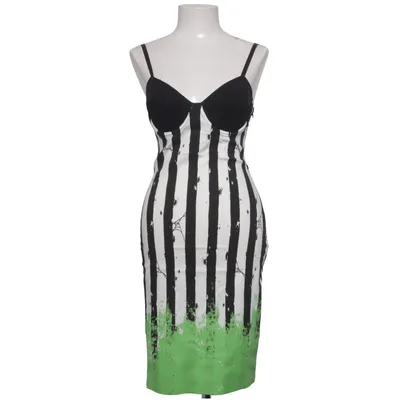 Dress (Black, White, Green) from Killstar Elastane, Polyamide, Viscose