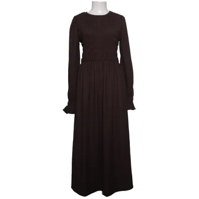 Långklänning (Brun) från Bubbleroom Elastan, Återvunnen polyester