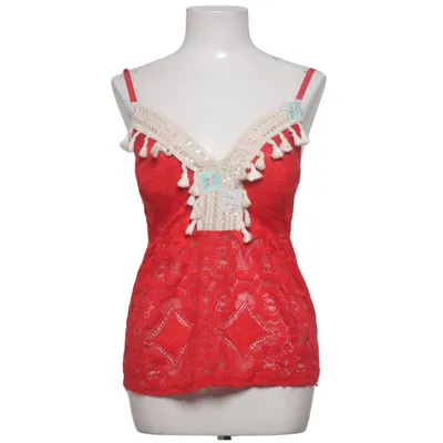 Tanktop  (Rød) Elastan, Polyester, Viscose
