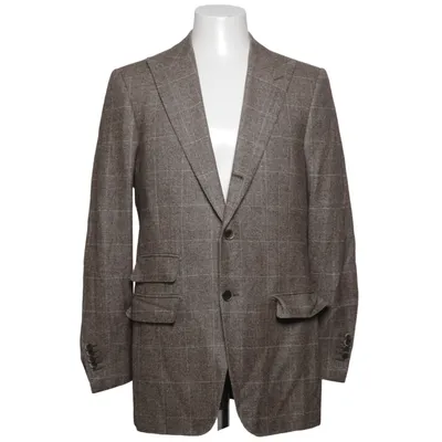 Kavaj (Brun) från Suitsupply Kupro, Linne, Silke, Ull