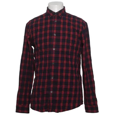 Chemise en flanelle (Rouge, Noir) de Vailent Pure Coton, Polyester