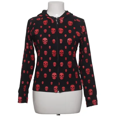 Hoodie (Black, Red) from Living Dead Souls Cotton, Elastane