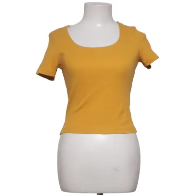 T-shirt (Geel) van Eight 2 Nine Katoen, Elastaan