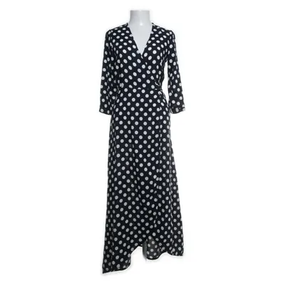 Slå-om-kjole (Sort, Hvid) fra YAS Polyester
