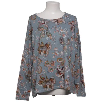 Blus (Blå, Flerfärgad) från Cappuccini Elastan, Polyester