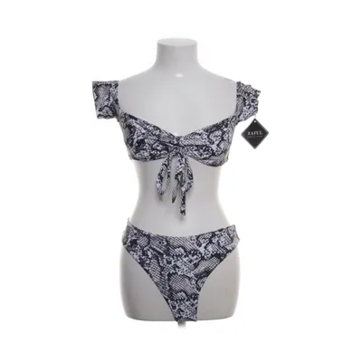 Bikini (Zwart, Wit) van Zaful Elastaan, Polyester
