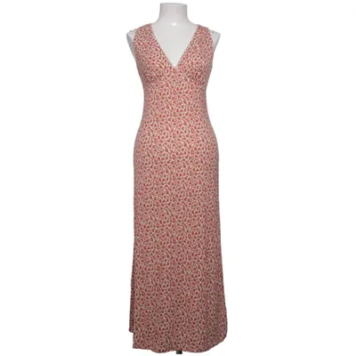 Maxi dress (Beige, Orange) from Reformation Elastane, Lyocell