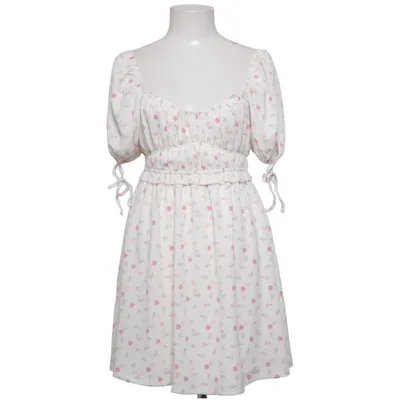 Jurk (Wit, Roze) van Gina Tricot
