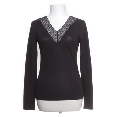 Långärmad t-shirt (Svart) från About You Elastan, Polyester, Viskos