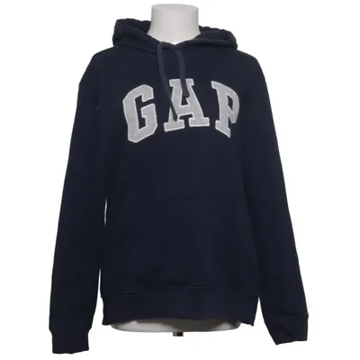 Huvtröja (Blå) från Gap Bomull, Återvunnen polyester