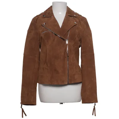Veste de motard (Marron) de VILA Polyester recyclé, Daim