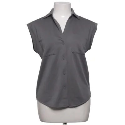 Kortärmad skjorta (Grå) från Yaya Women Modal, Polyester