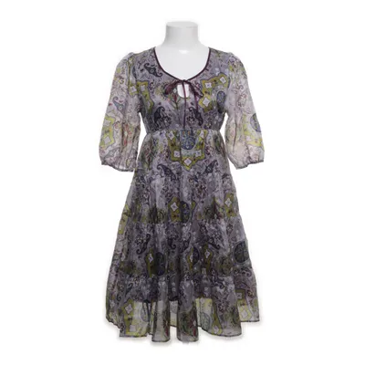 Klänning (Grå, Flerfärgad) från Smirk Acetat, Silke