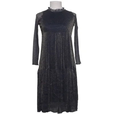 Dress (Blue, Gold) from VRS Junior Polyester