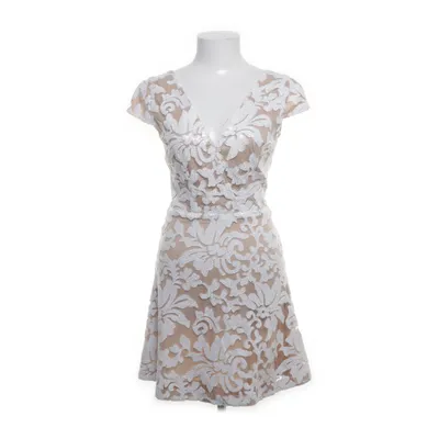 Jurk (Beige, Wit) van Pernilla Wahlgren Elastaan, Polyester