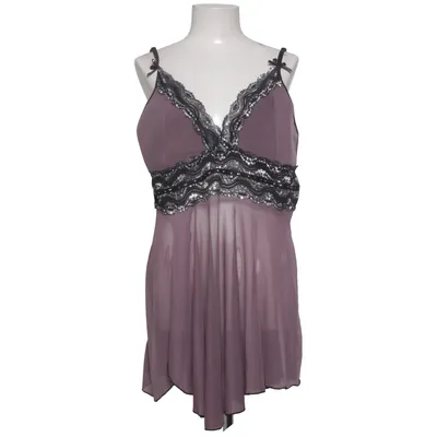 Déshabillé (Violet, Noir) de Coquette Élasthane, Polyamide