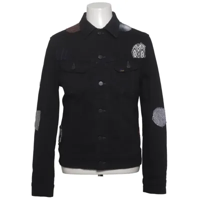 Veste en jean (Noir, Multicolore) de Lee Coton, Élasthane