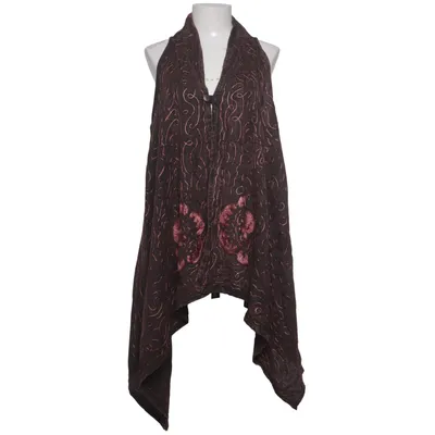 Vest (Brown, Pink) from Guru Shop Cotton