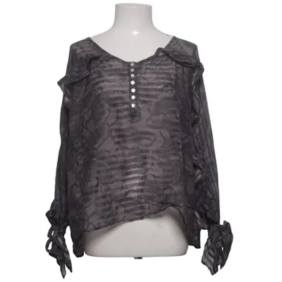 Blouse (Gray, Black) from SixtyDays Cotton, Viscose