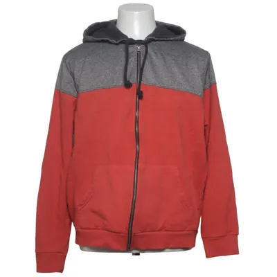 Huvtröja (Röd, Grå) från Stanwick Bomull, Polyester