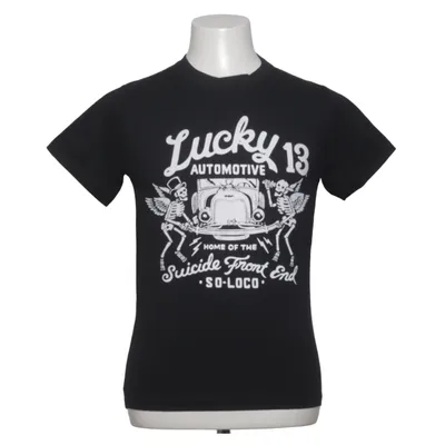 T-shirt (Svart) från Lucky 13 Bomull