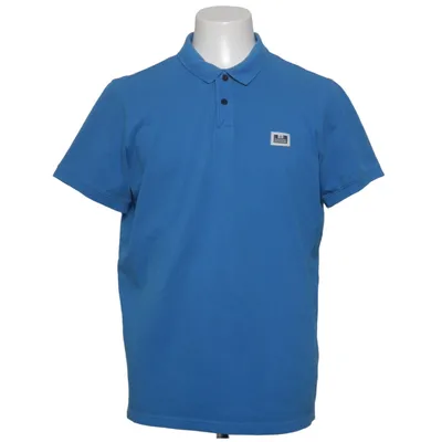 Polo shirt (Blue) from Weekend Offender Cotton