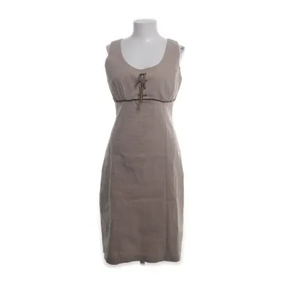 Kjole (Beige) fra Eva & Claudi Elastan, Linned, Nylon