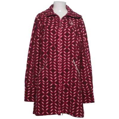 Fleece jacket (Red, White) from Blutsgeschwister Cotton, Elastane, Polyester