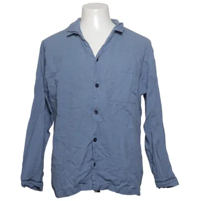 Shirt (Blauw) van Schiesser Katoen