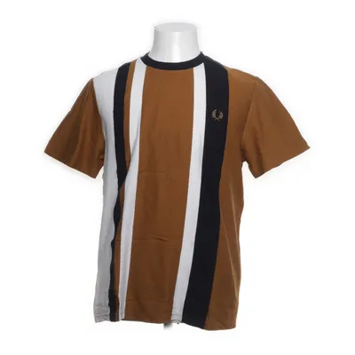 T-shirt (Brun, Svart, Vit) från Fred Perry Bomull, Elastan