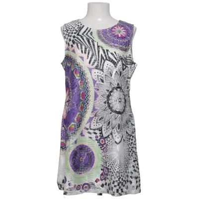 Dress (White, Multicolored) from Apricot Polyester