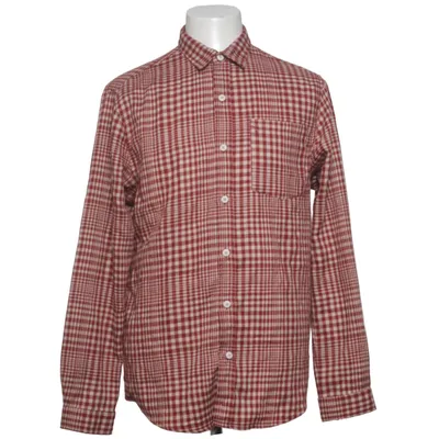 Shirt (Red, White) from Outfitters Polyester, Viscose