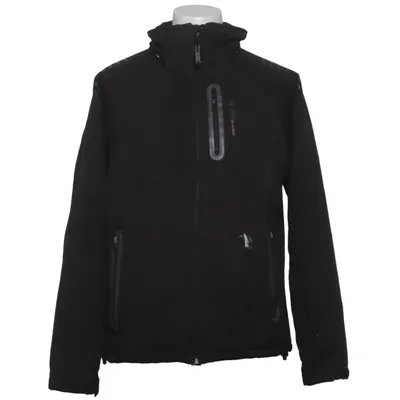 Softshell jacket (Zwart) van Bluewear Elastaan, Polyester